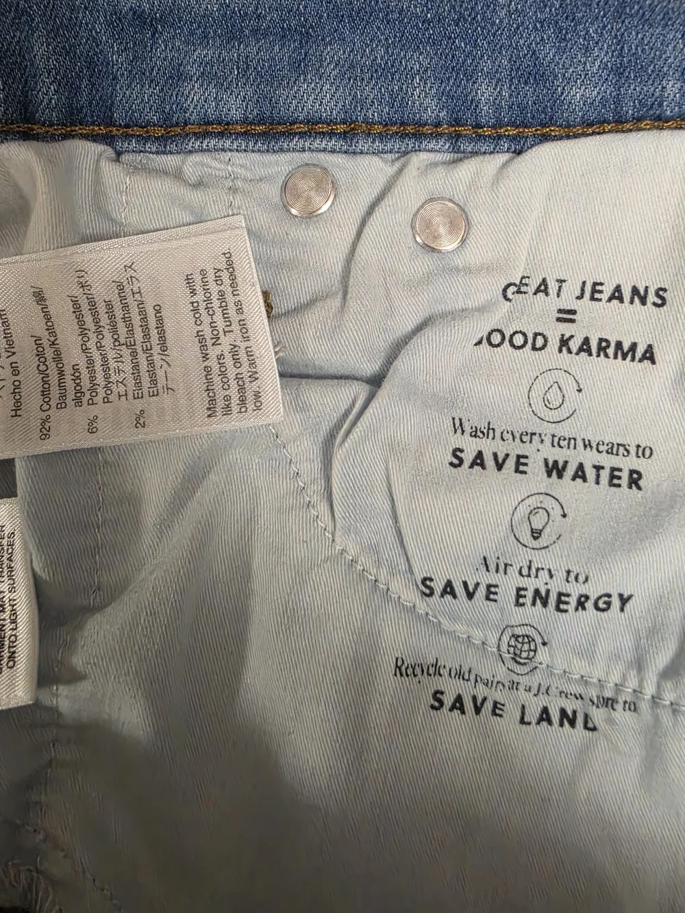 J. Crew Light Wash Women’s Jeans In Size 26
